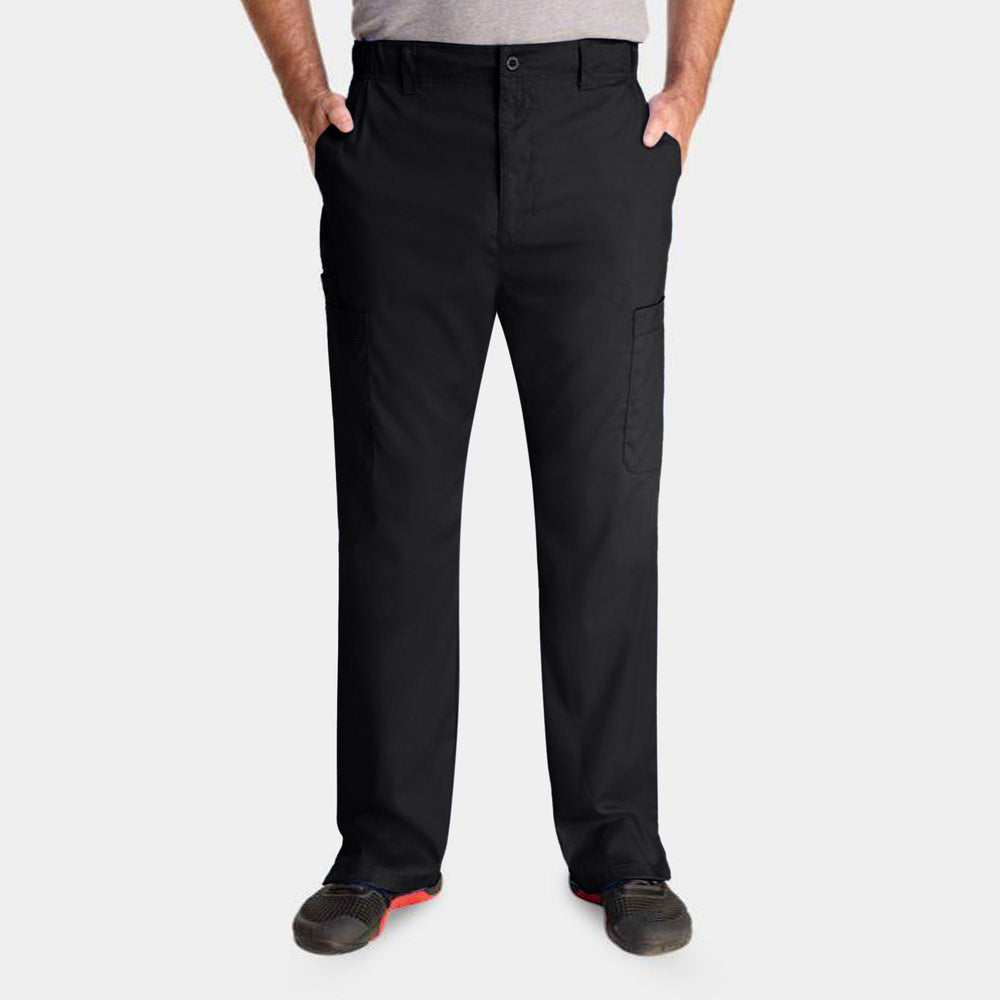 Men's Half Elastic Waistband Straight Leg Pant EDGE - Bayberry Uniforms