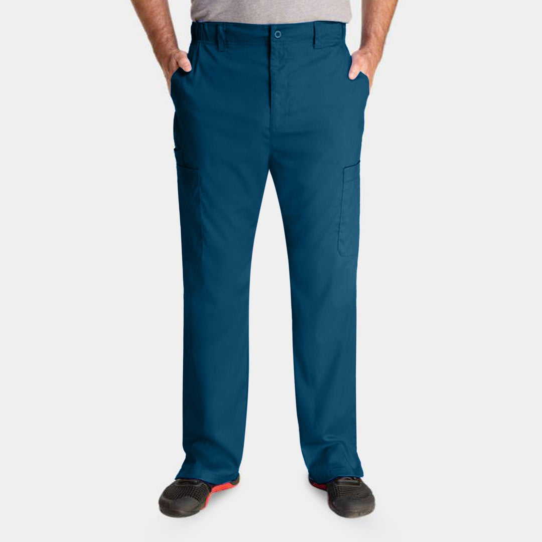 Men's Half Elastic Waistband Straight Leg Pant EDGE - Bayberry Uniforms