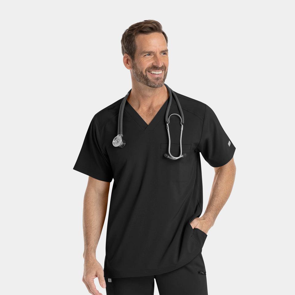 Men's V-Neck Top EPIC - Bayberry Uniforms