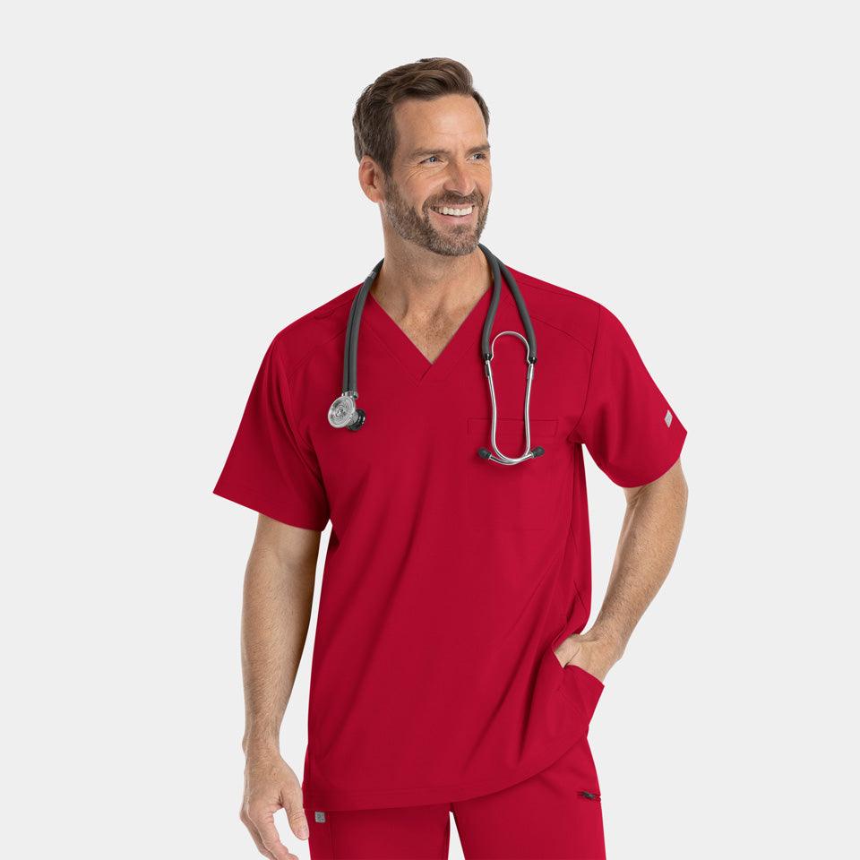 Men's V-Neck Top EPIC - Bayberry Uniforms