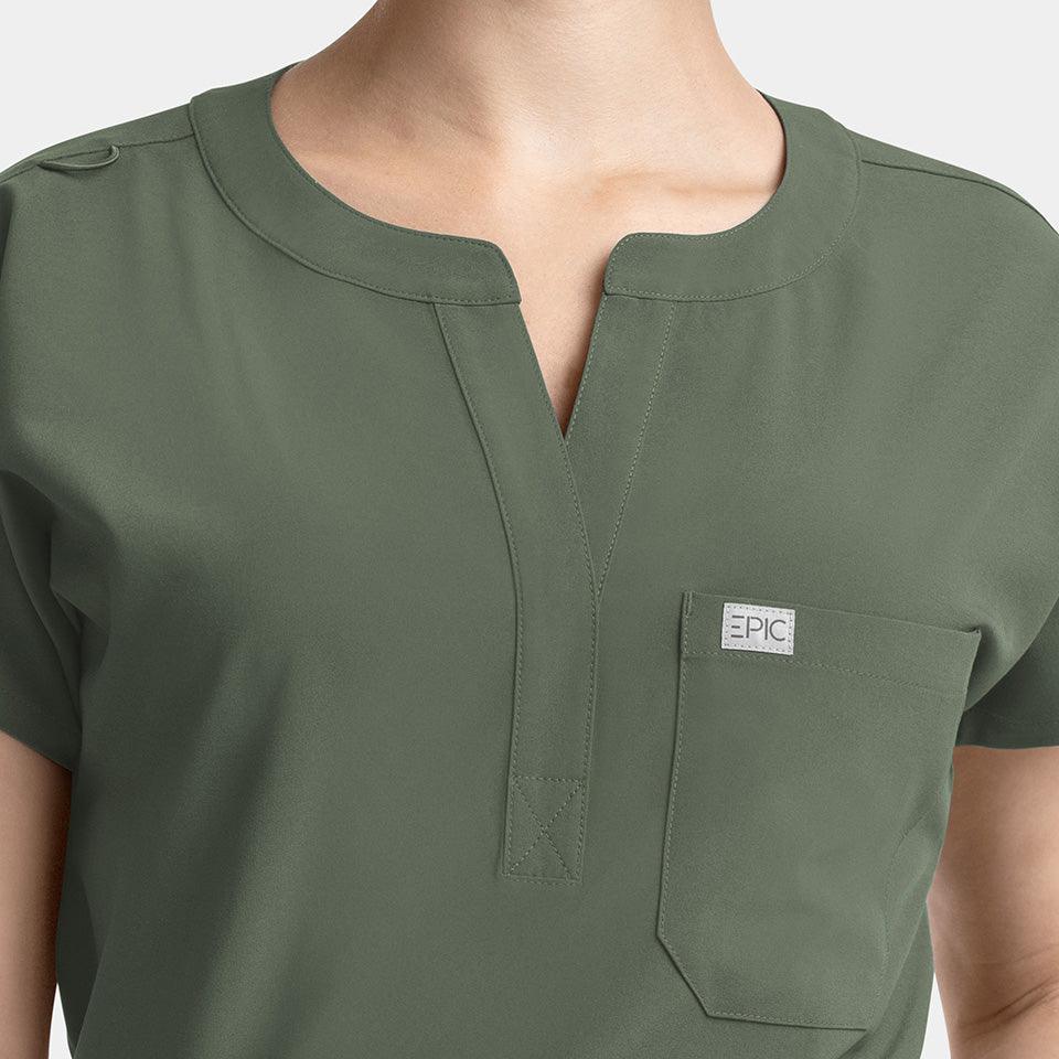 Women's Dolman 3 Pocket Top EPIC - Bayberry Uniforms