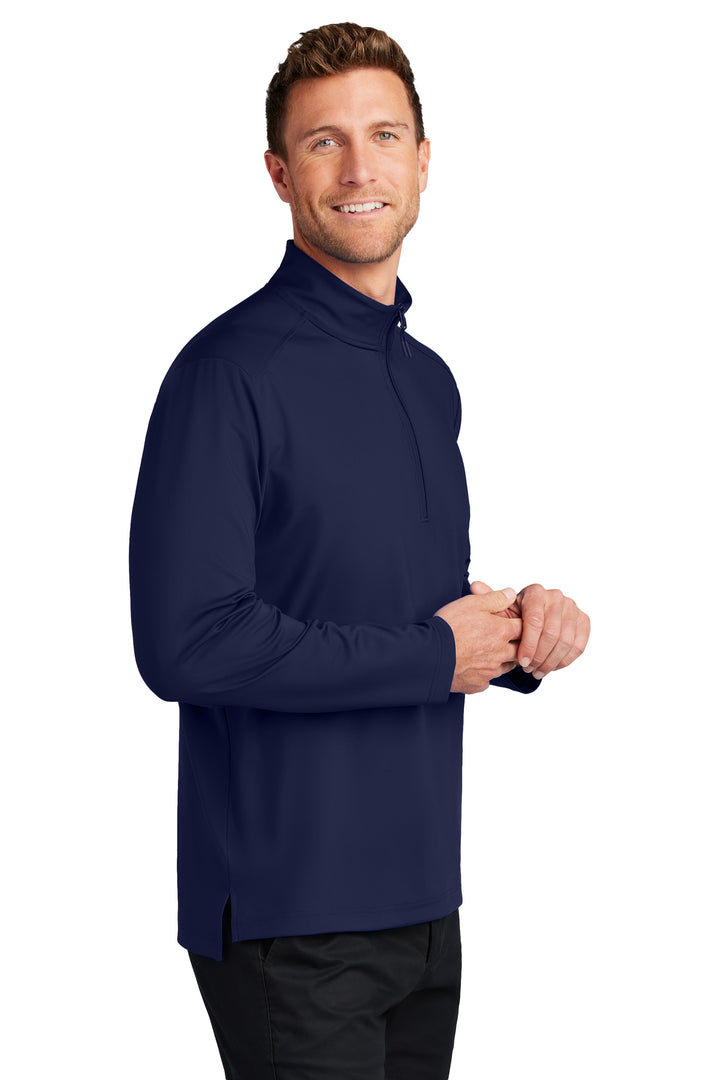 Port Authority® C-FREE® Double Knit 1/4-Zip