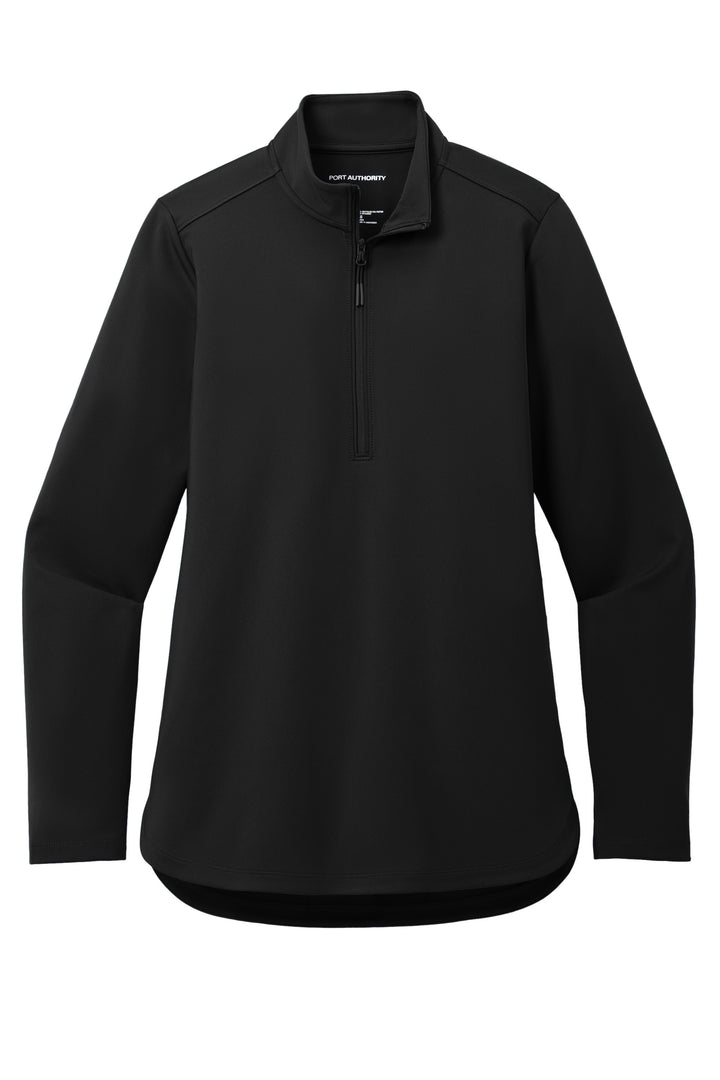 Port Authority® C-FREE® Double Knit 1/4-Zip - Women