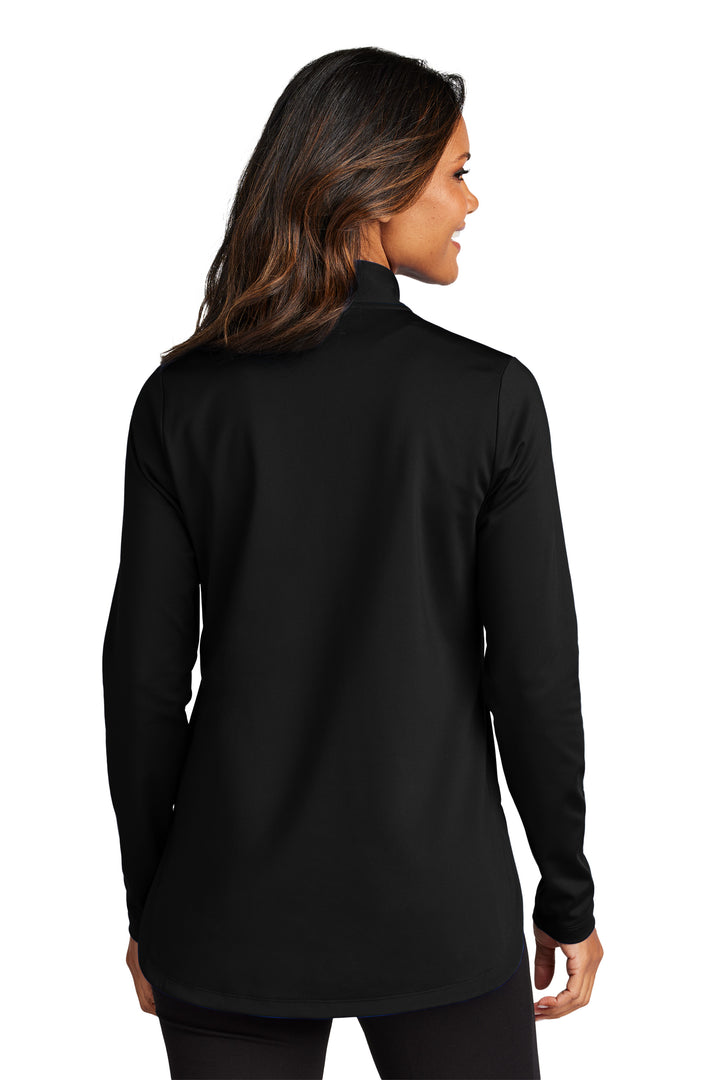 Port Authority® C-FREE® Double Knit 1/4-Zip - Women