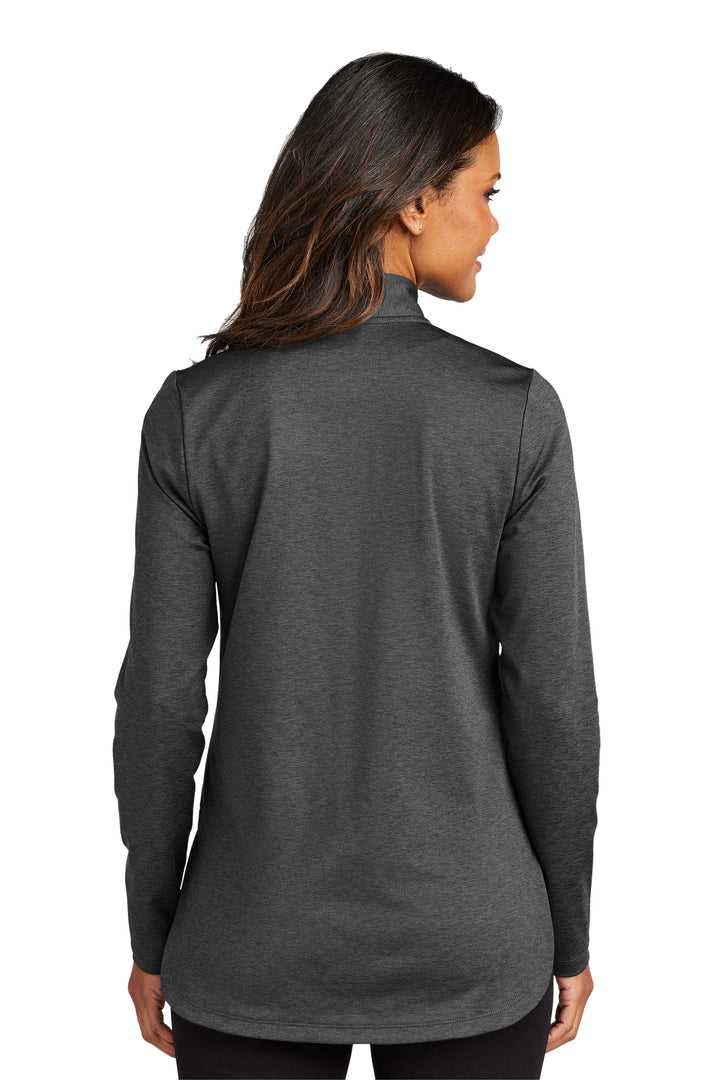 Port Authority® C-FREE® Double Knit 1/4-Zip - Women