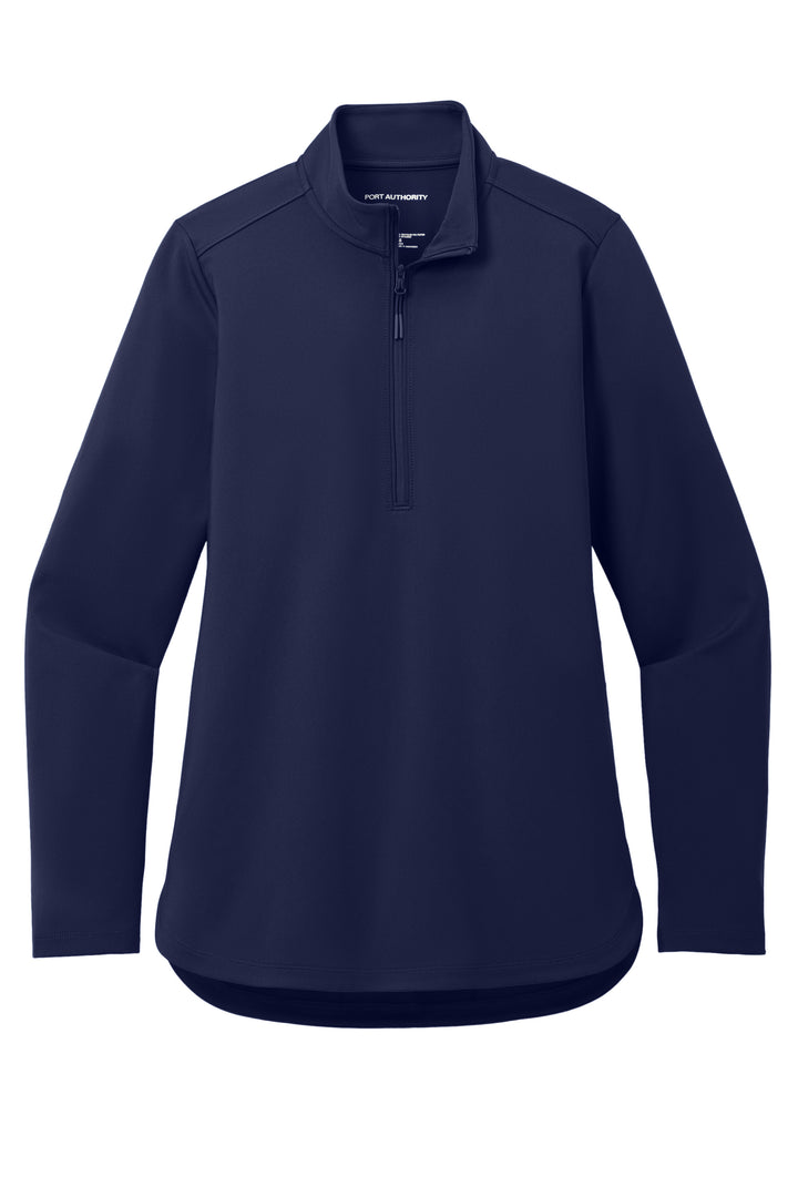 Port Authority® C-FREE® Double Knit 1/4-Zip - Women
