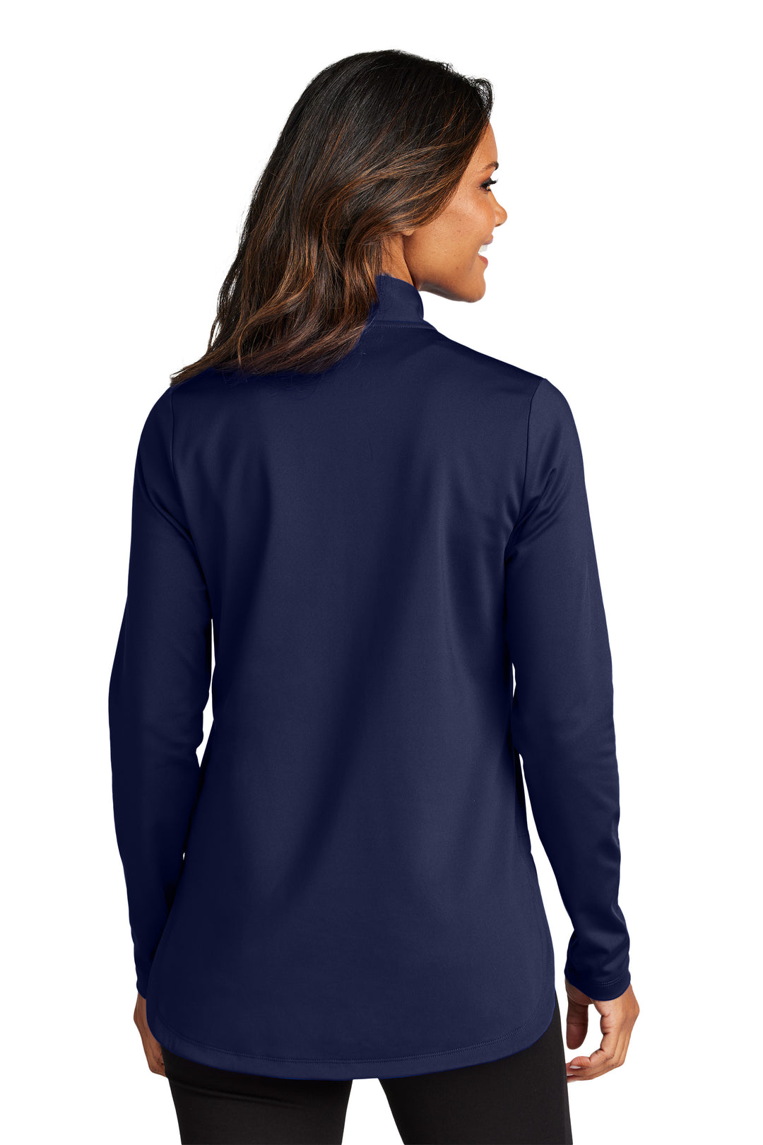 Port Authority® C-FREE® Double Knit 1/4-Zip - Women