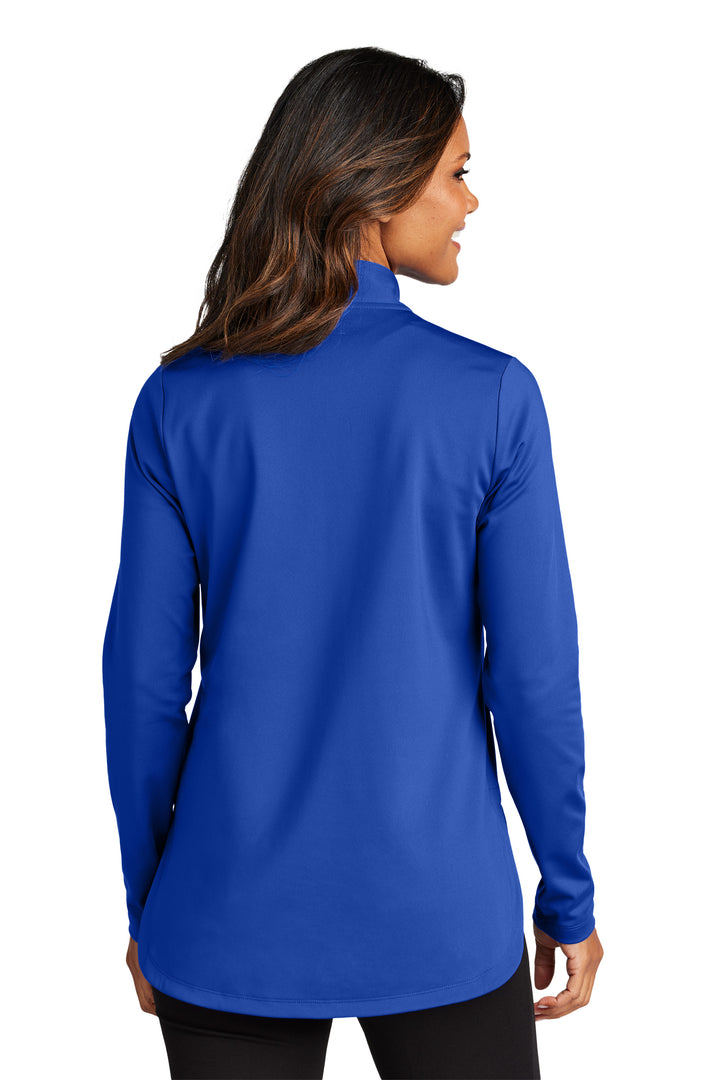 Port Authority® C-FREE® Double Knit 1/4-Zip - Women