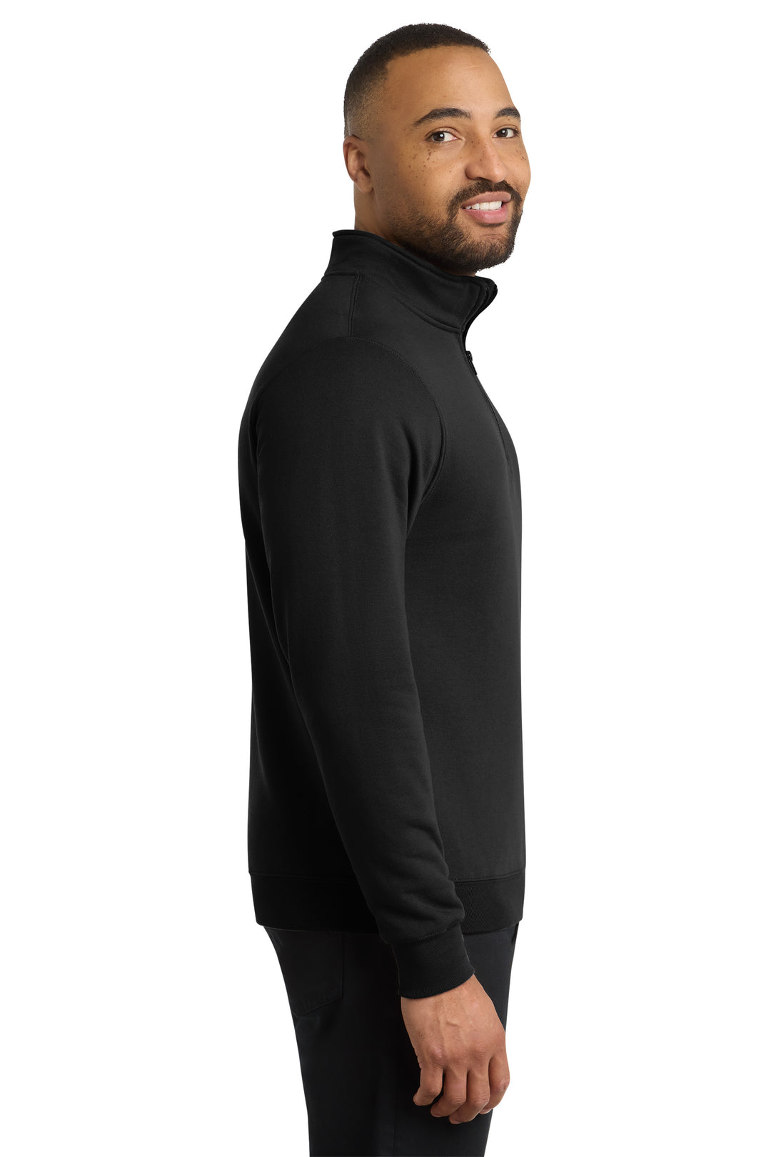 Port & Co™ Core Fleece 1/4-Zip Pullover Sweatshirt - Unisex