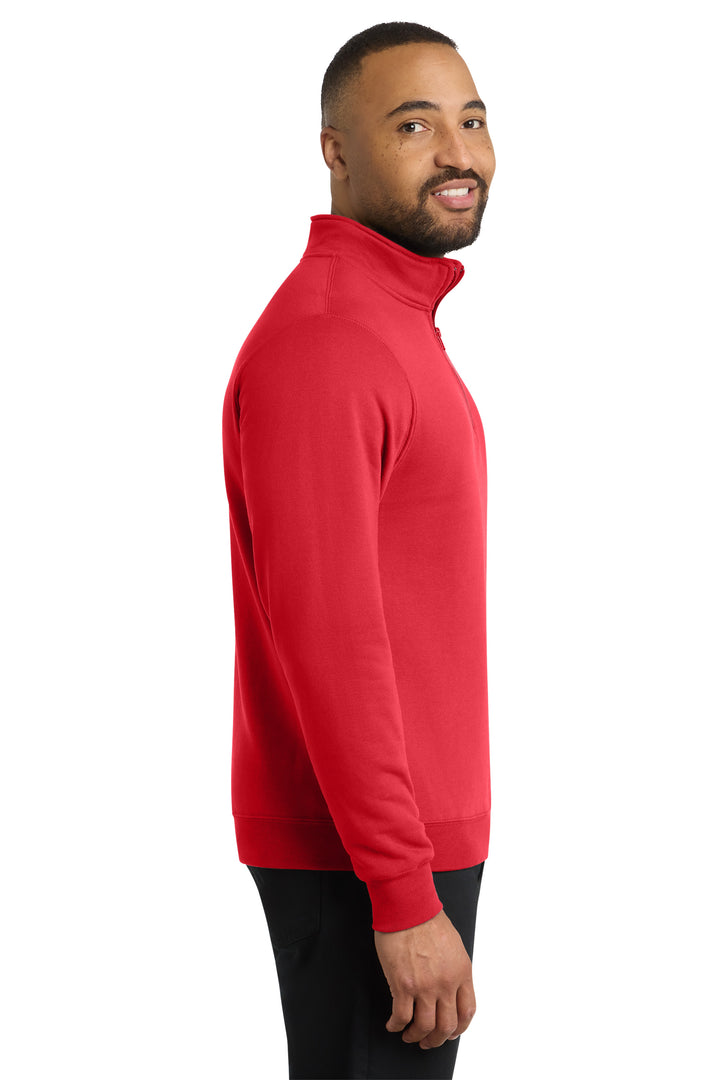 Port & Co™ Core Fleece 1/4-Zip Pullover Sweatshirt - Unisex