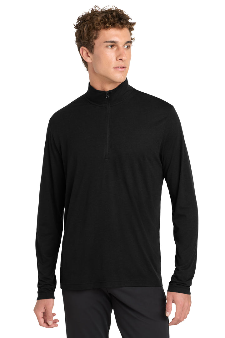Sport-Tek PosiCharge Tri-Blend Wicking 1/4-Zip Pullover
